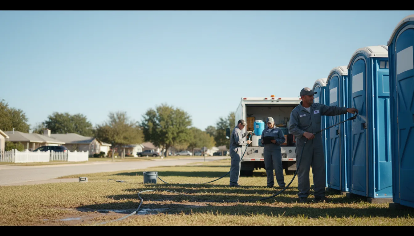 Long-Term Portable Toilet Rental in Sea Island, GA near me